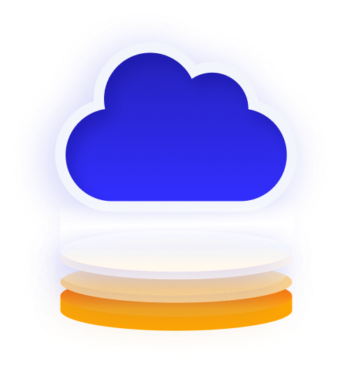 Ilustração de cloud e infraestrutura